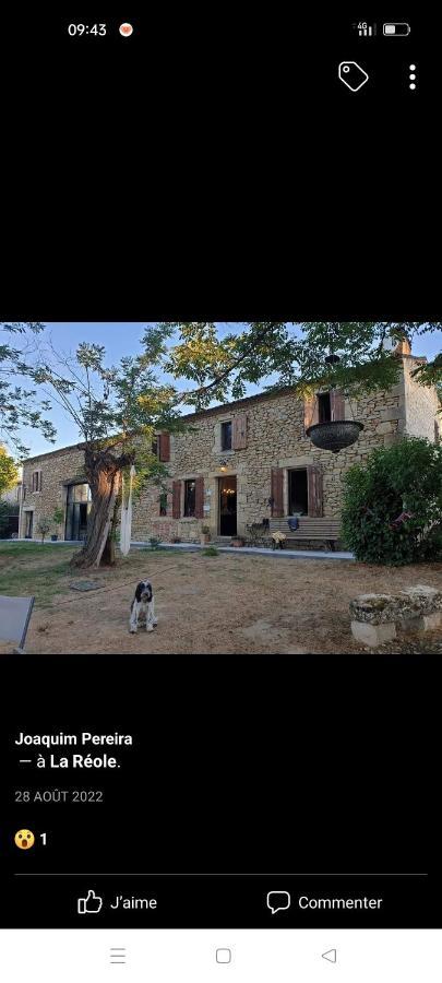 Chambres 2 Personnes Dans Notre Maison Girondine Saint-Martin-de-Lerm Exterior photo